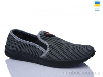 Слипоны DeMur 6-144 сірий