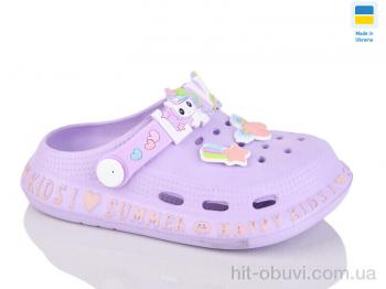 Кроксы DeMur 005 бузковий