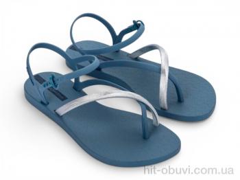 Босоножки Fabullok  Ipanema blue-silver