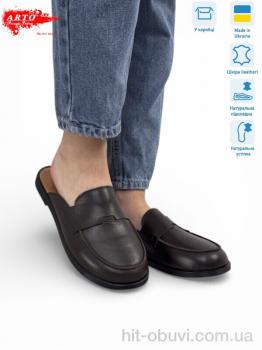 Шлепки ARTO 170 корич.к.