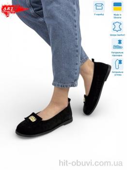 Шлепки ARTO 073 чорний з.