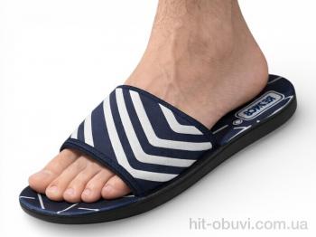 Шлепки Obuvok 57-7 d.navy (98741)