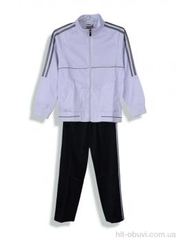 Спортивный костюм Presto 565 3-смужки білий