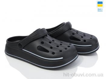 Кроксы Golden Lion Е252 чорний