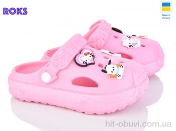Кроксы Roks 1003 рожевий