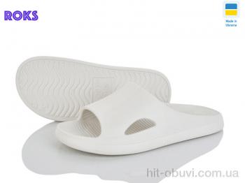 Шлепки Roks 510-009 білий