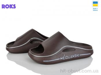 Шлепки Roks 507-025 коричн.