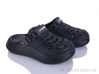 Кроксы Favorit 5523 чорний