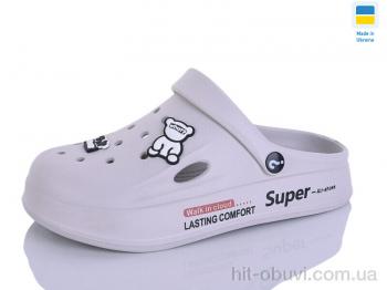 Шлепки Progress Олімп Ж108 св.сірий