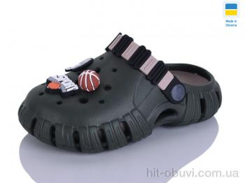 Кроксы Lot Shoes 012 хакі-т.беж