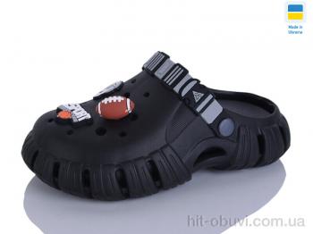 Крокси Lot Shoes 770 підліток чорний-графіт