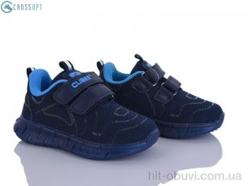 Кроссовки CROSSOPT F6  d.blue-acid blue