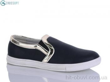 Слипоны CROSSOPT D393 black