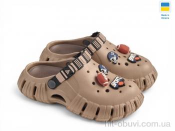 Кроксы Rai shoes DS770 бежевий