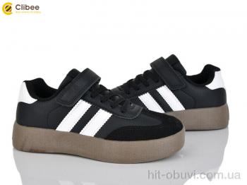 Кроссовки Clibee LC823 black-white