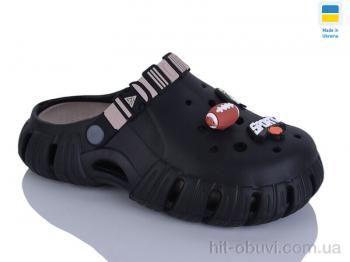 Кроксы DeMur 6770 чорний