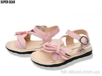 Босоніжки Super Gear 01-168 pink