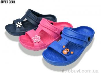 Шльопанці Super Gear 01-6149 mix