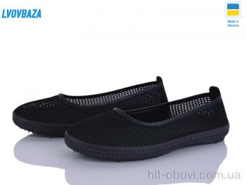 Балетки Lvovbaza Paolla Б8 чорний