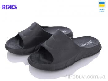 Шлепки Roks Progress 132 чорний