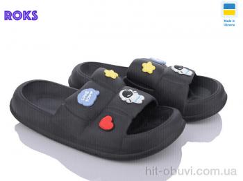 Шлепки Roks Progress 137-1 чорний