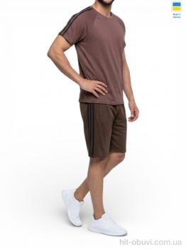 Спортивный костюм Sport style 11AD шоколад