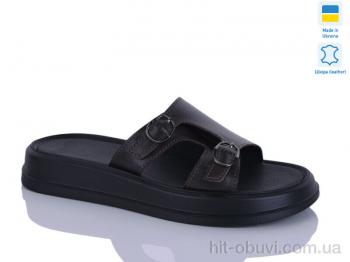 Шльопанці Sali 11 шоколад к.