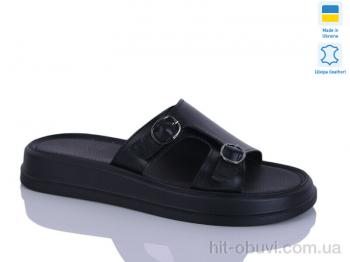 Шльопанці Sali 11 чорний к.