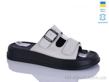 Шльопанці Sali 10 беж к.