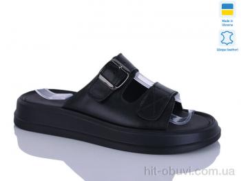 Шльопанці Sali 10 чорний к.