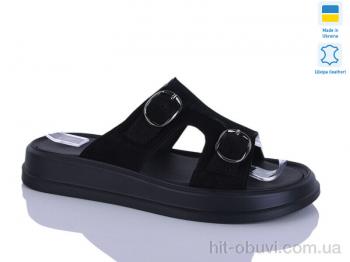 Шльопанці Sali 12 чорний з.