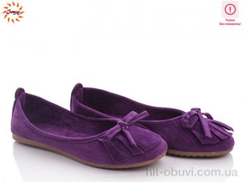 Балетки Jumay, Лапша violet уцінка