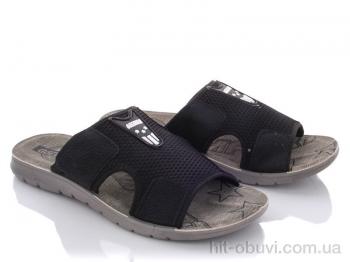 Шлепки DeMur M6130-1 black