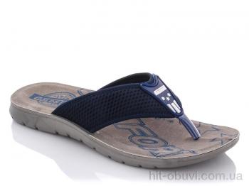 Шлепки DeMur M6132-1 blue