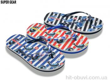 Вьетнамки Super Gear 01-6505 mix