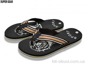 В'єтнамки Super Gear A01-772 brown