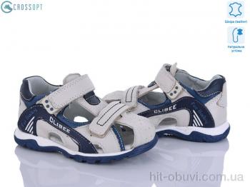 Сандалии CROSSOPT F240 beige-d.blue