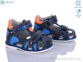 Сандалии CROSSOPT F221 d.blue-orange