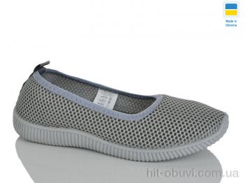 Балетки Крок 2043 сірий