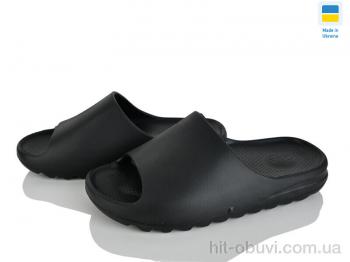 Шлепки Rai shoes ПЖ44 чорний