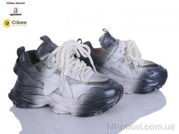 Кросівки Clibee-Doremi AD606-1 white-black