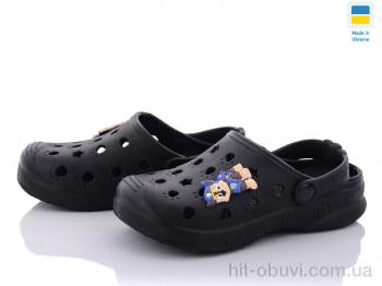 Кроксы Golden Lion Крокс дет.черный