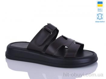 Шльопанці Sali 5-1 корич.к.