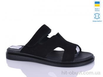Шльопанці Sali 55 чорний з.