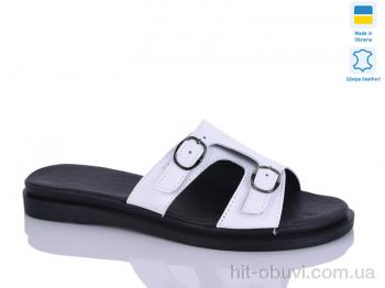Шльопанці Sali 111 білий к.