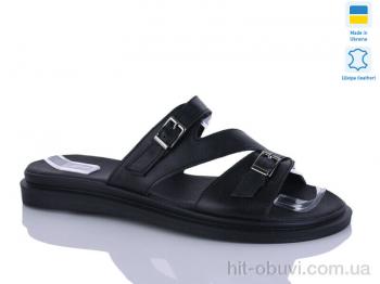 Шльопанці Sali 53 чорний к.