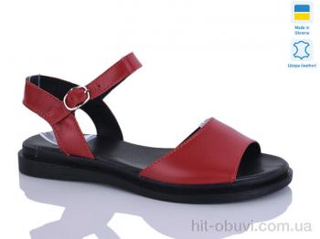 Босоніжки Sali 508 червоний к.