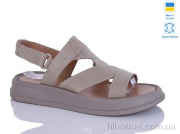 Босоніжки Sali 2126 капучино к.
