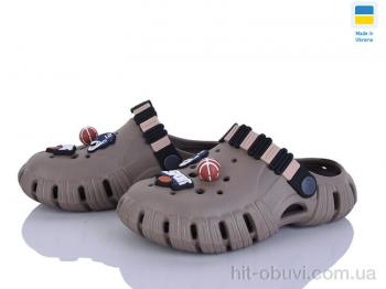 Крокси Inblue 012 коричневий