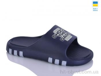 Шлепки DeMur 6710 синій